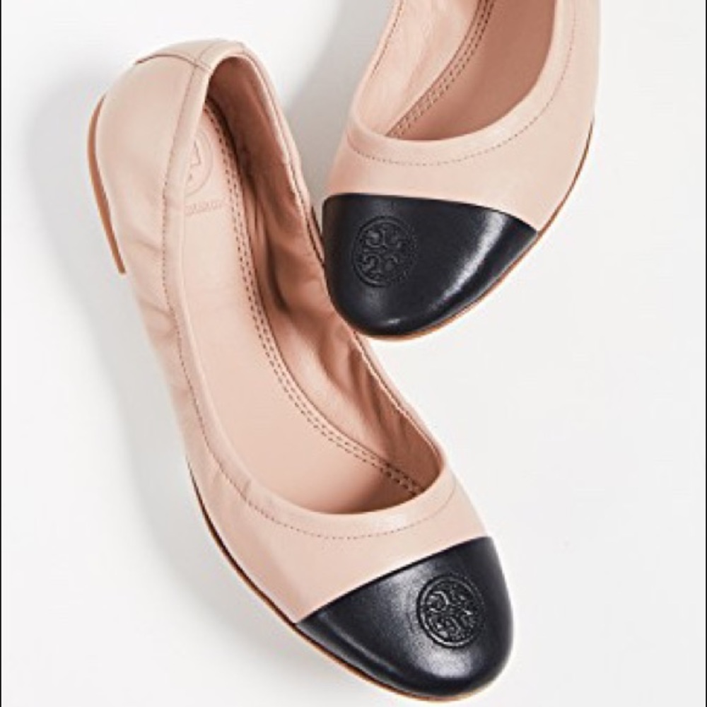Tory Burch Color Block Elastic Ballet Flat 6
